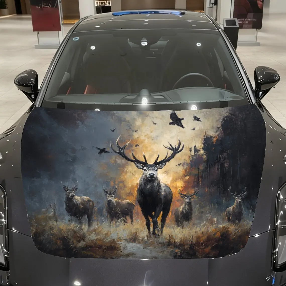 Forest Deer Herd Car Hood Decal Sticker, Durable Car Vinyl Wraps Suitable For Most Vehicles, Car Engine Hood Protective Film Gif
Forest Deer Herd Car Hood Decal Sticker, Durable Car Vinyl Wraps Suitable For Most Vehicles, Car Engine Hood Protective Film Gif