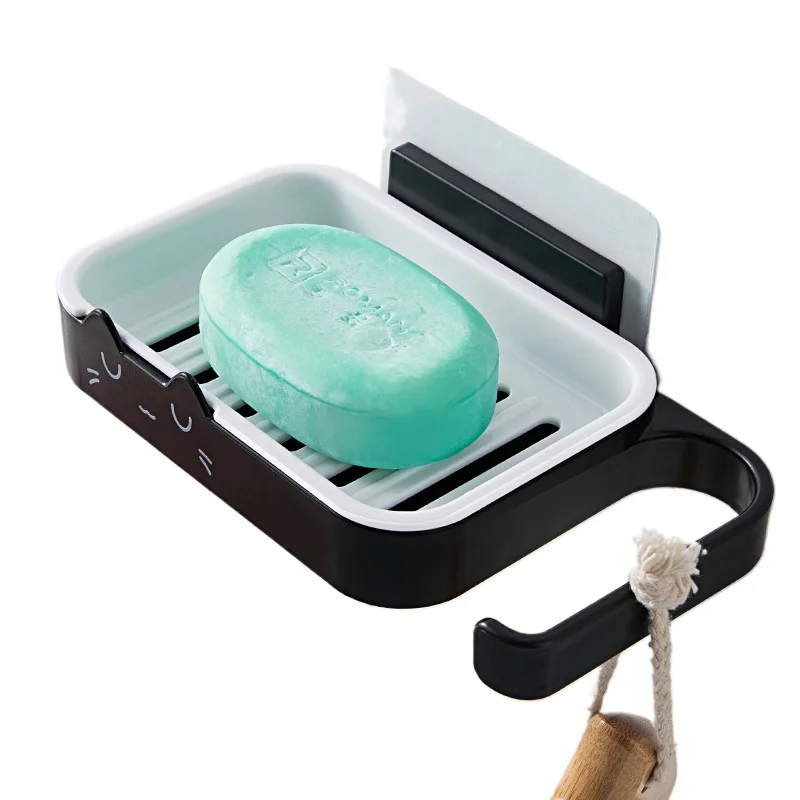 Soap box No-punching suction cup Wall-mounted creative double-layer drain rack Bathroom soap rack
Soap box No-punching suction cup Wall-mounted creative double-layer drain rack Bathroom soap rack