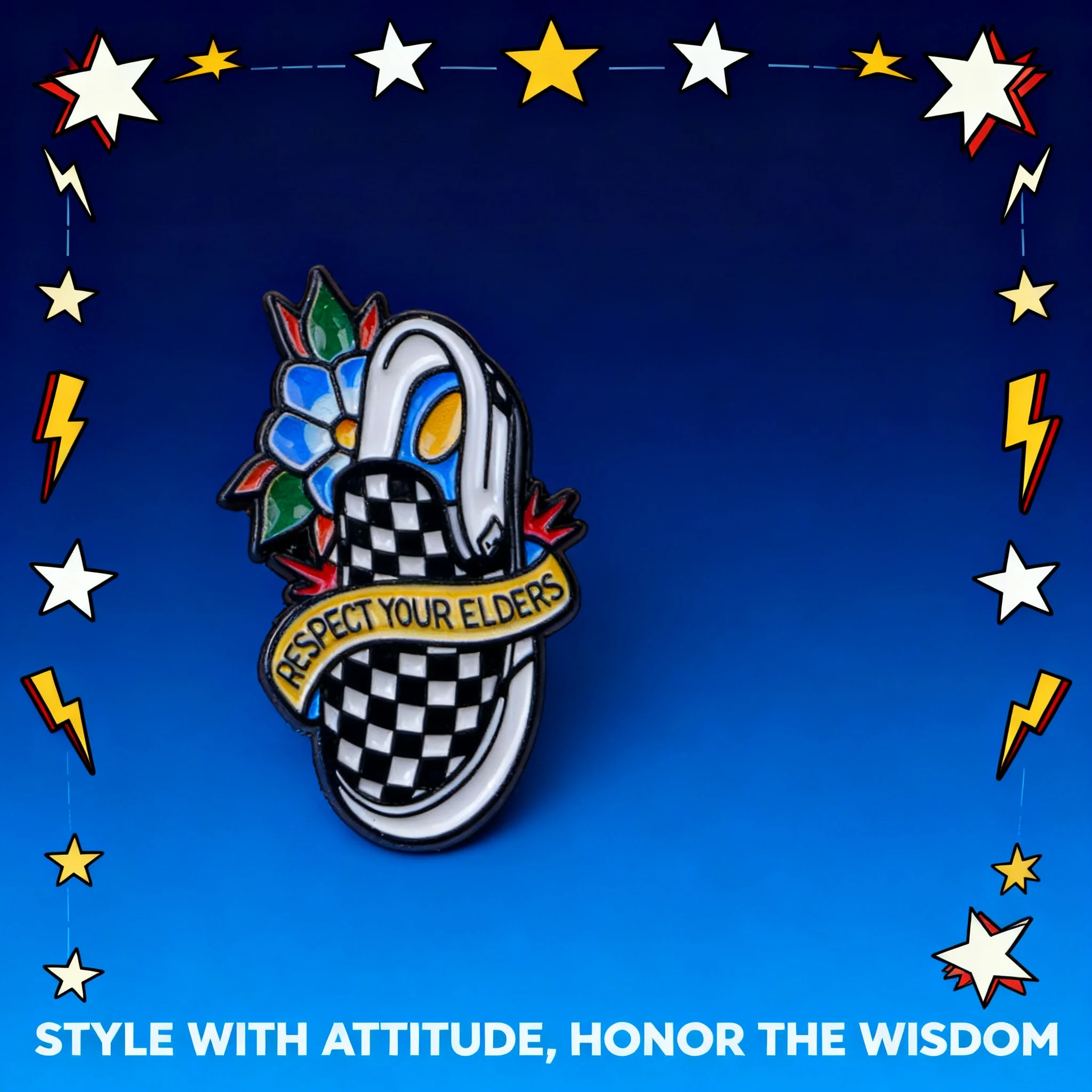 Retro Respect Elders Brooch Pin Alloy Badge Clothing Bag Accessory Wholesale Cross Border
Retro Respect Elders Brooch Pin Alloy Badge Clothing Bag Accessory Wholesale Cross Border