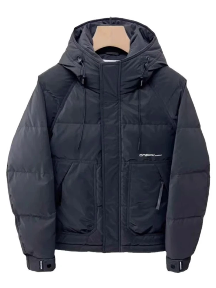 Мужская уличная одежда, острый пуховик с капюшоном, зимнее утолщенное пальто на белом утином пуху, теплая пуховая ветрозащитная куртка, верхняя одежда
Мужская уличная одежда, острый пуховик с капюшоном, зимнее утолщенное пальто на белом утином пуху, теплая пуховая ветрозащитная куртка, верхняя одежда