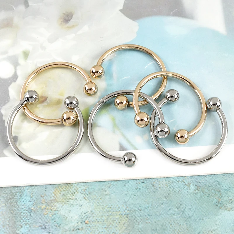 5/10Pcs 15-60mm U-shaped Metal Rings Buckle Double-headed Screw Loop Clasp for Swimwear Bikini Decor Hat Hook Accessories
5/10Pcs 15-60mm U-shaped Metal Rings Buckle Double-headed Screw Loop Clasp for Swimwear Bikini Decor Hat Hook Accessories