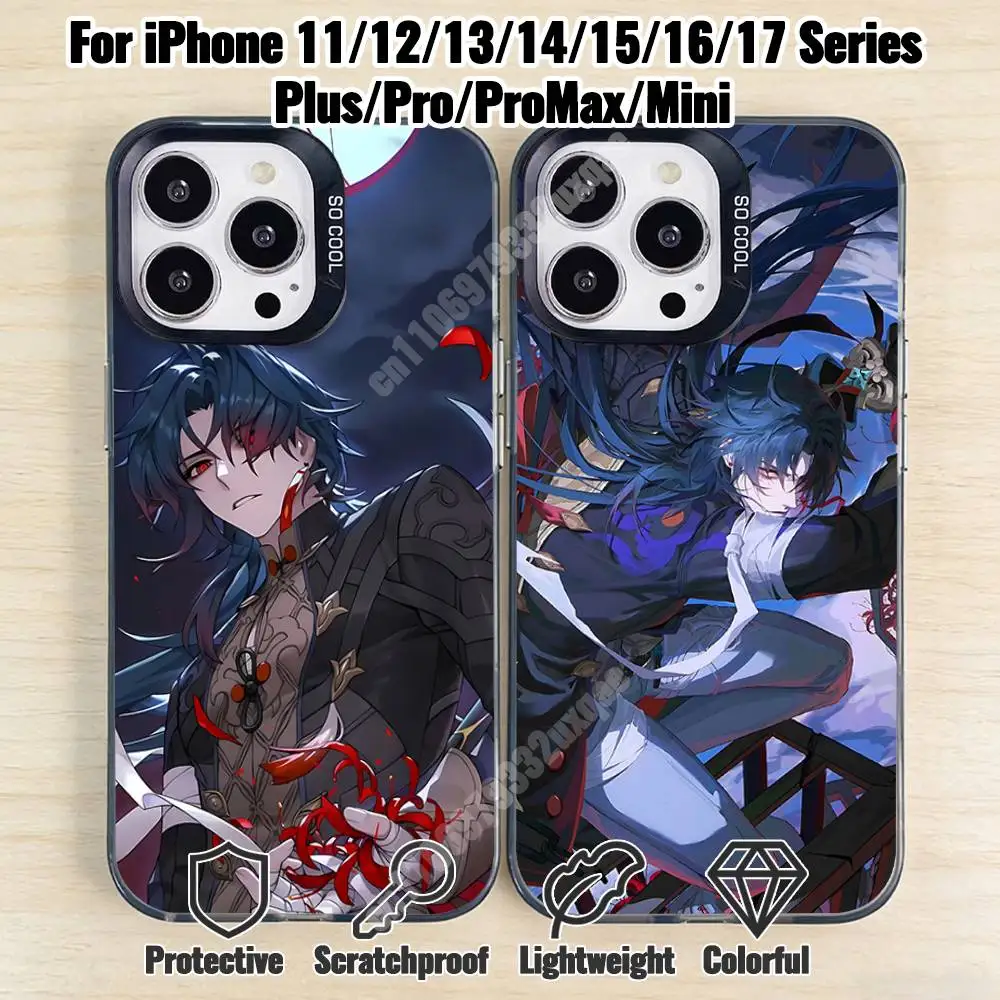 Honkai Star Rail Blade Phone Case for iPhone 17 16 Pro Plus 15 14 13 Max Mini 12 11 X XS Air Shield Bumper
Honkai Star Rail Blade Phone Case for iPhone 17 16 Pro Plus 15 14 13 Max Mini 12 11 X XS Air Shield Bumper