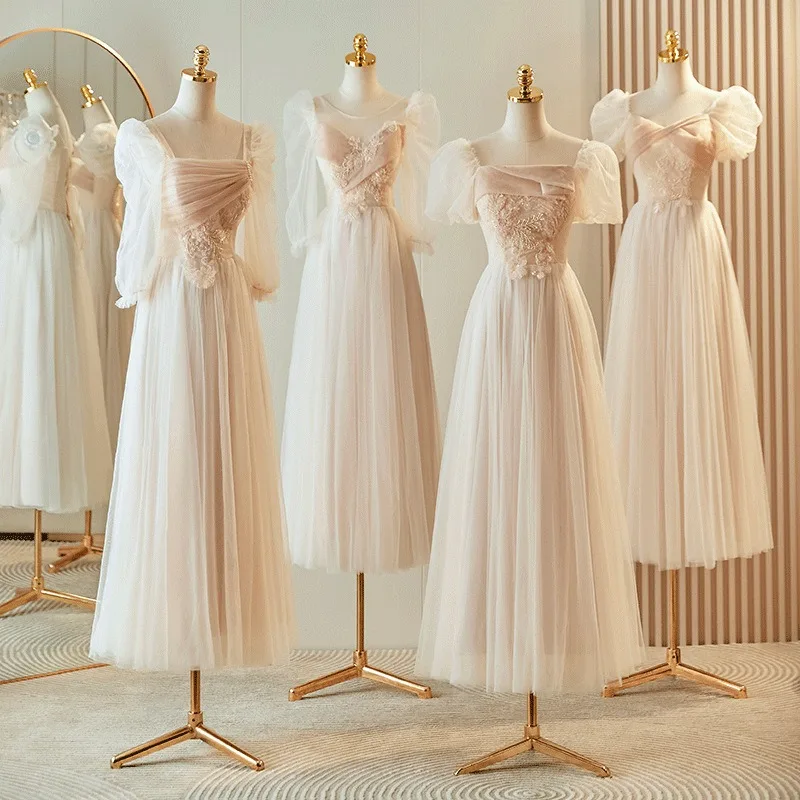 Champagne Bridesmaid Dress Floor Length A-line Long Prom Cocktail Gown Elegant Formal Bride Maid Dress Maid of Honor Dress
Champagne Bridesmaid Dress Floor Length A-line Long Prom Cocktail Gown Elegant Formal Bride Maid Dress Maid of Honor Dress