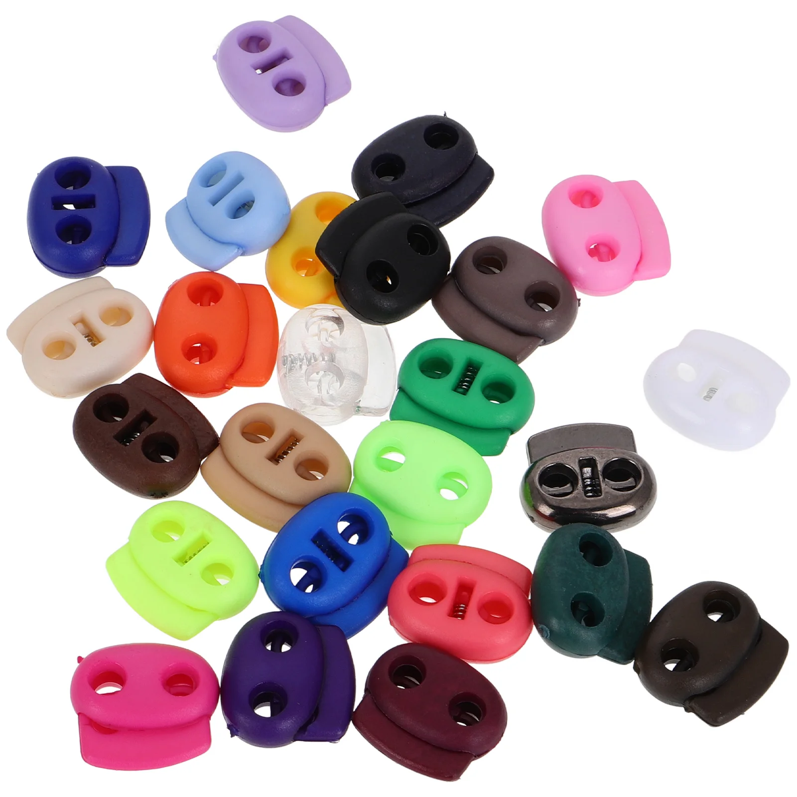 25 Pcs Dress Accessories Metal Cord Lock Lace Locks for Sneakers Clothing Clip Stopper Plastic
25 Pcs Dress Accessories Metal Cord Lock Lace Locks for Sneakers Clothing Clip Stopper Plastic