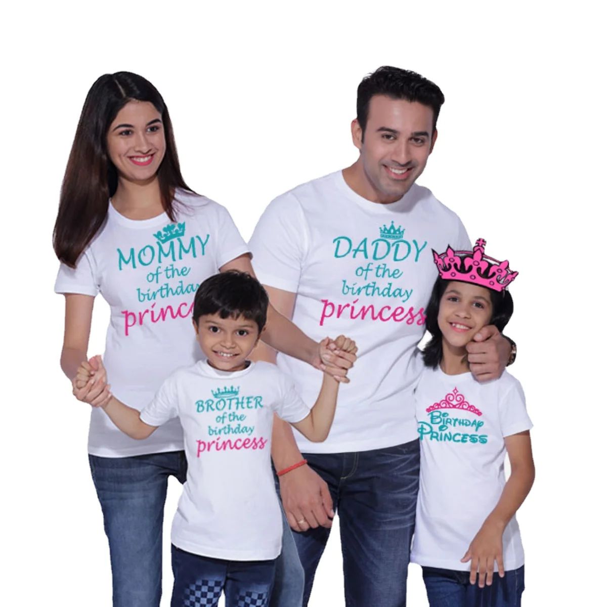 Prince Princess Birthday Family T Shirt Family Matching Outfit Family Birthday T-shirts
Prince Princess Birthday Family T Shirt Family Matching Outfit Family Birthday T-shirts
