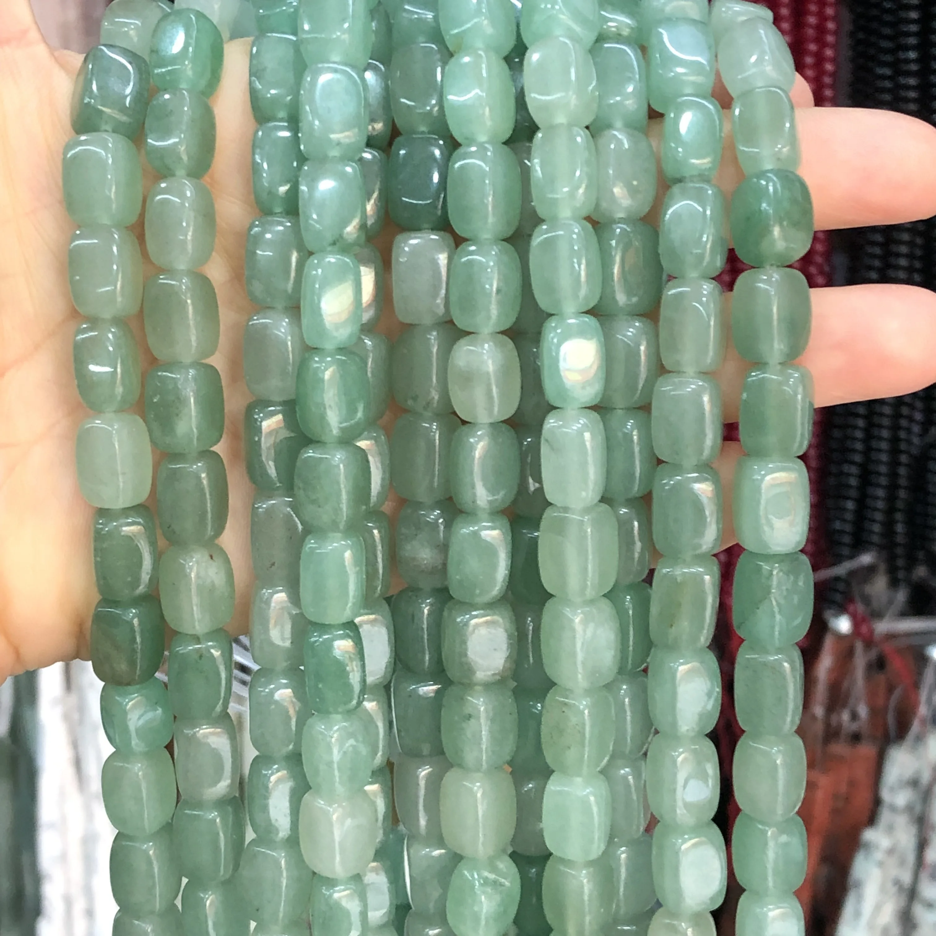 8x12mm Natural Cylinder Green Aventurine Beaded Loose Spacer Bead For Jewelry Making DIY Bracelet Necklace Accessories Ear Studs
8x12mm Natural Cylinder Green Aventurine Beaded Loose Spacer Bead For Jewelry Making DIY Bracelet Necklace Accessories Ear Studs