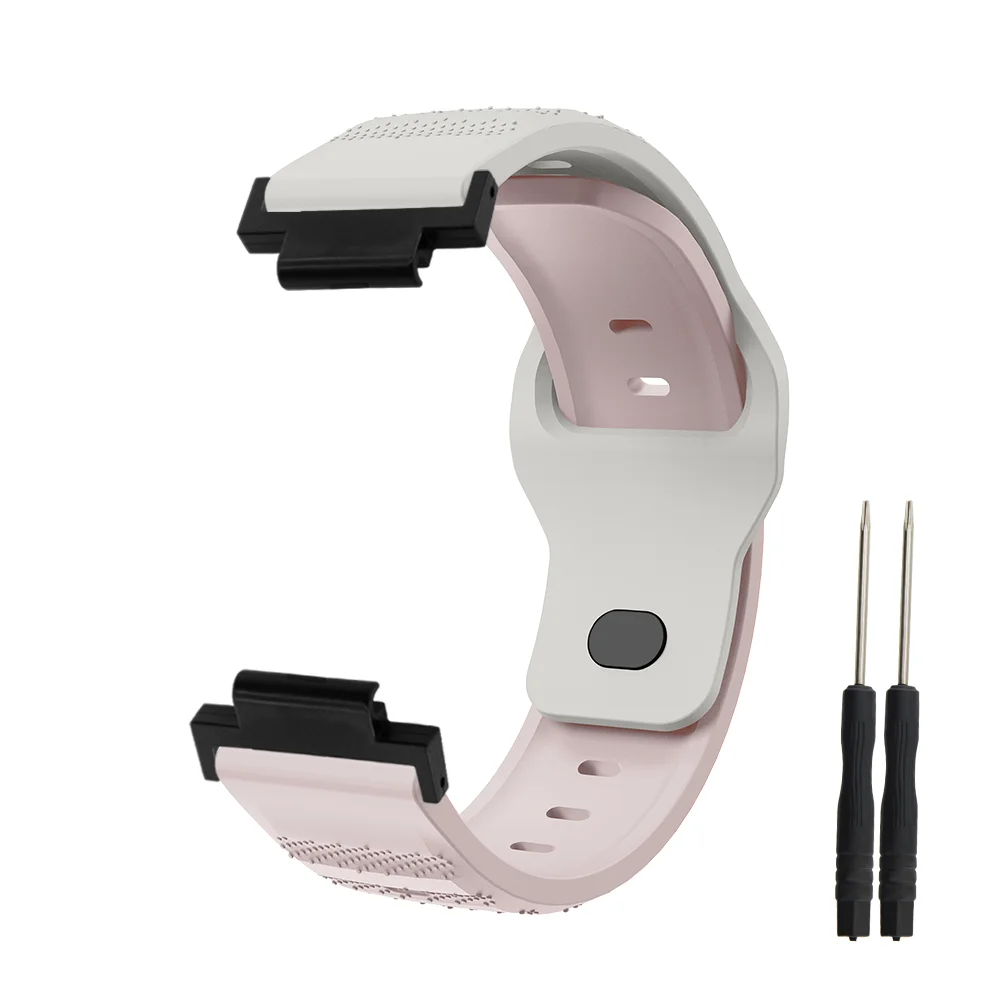 Watch Band For Garmin Watch 235 Rice Grain Style Stable Buckle Quick Release Breathable Silicone Sport Smart Watch Strap Unisex
Watch Band For Garmin Watch 235 Rice Grain Style Stable Buckle Quick Release Breathable Silicone Sport Smart Watch Strap Unisex