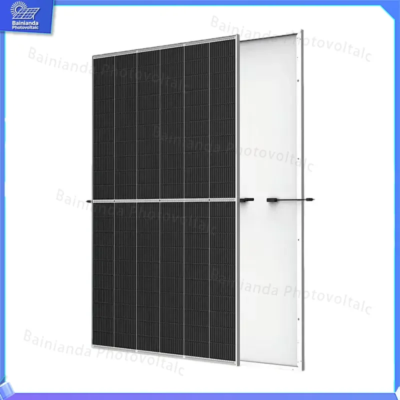 LONGi 540W 550W 560W 570W 580W 590W 600W 610W 620W 630W 640W 650W 660W Black Cat X10 Single-Sided Solar Panel Monocrystalline
LONGi 540W 550W 560W 570W 580W 590W 600W 610W 620W 630W 640W 650W 660W Black Cat X10 Single-Sided Solar Panel Monocrystalline