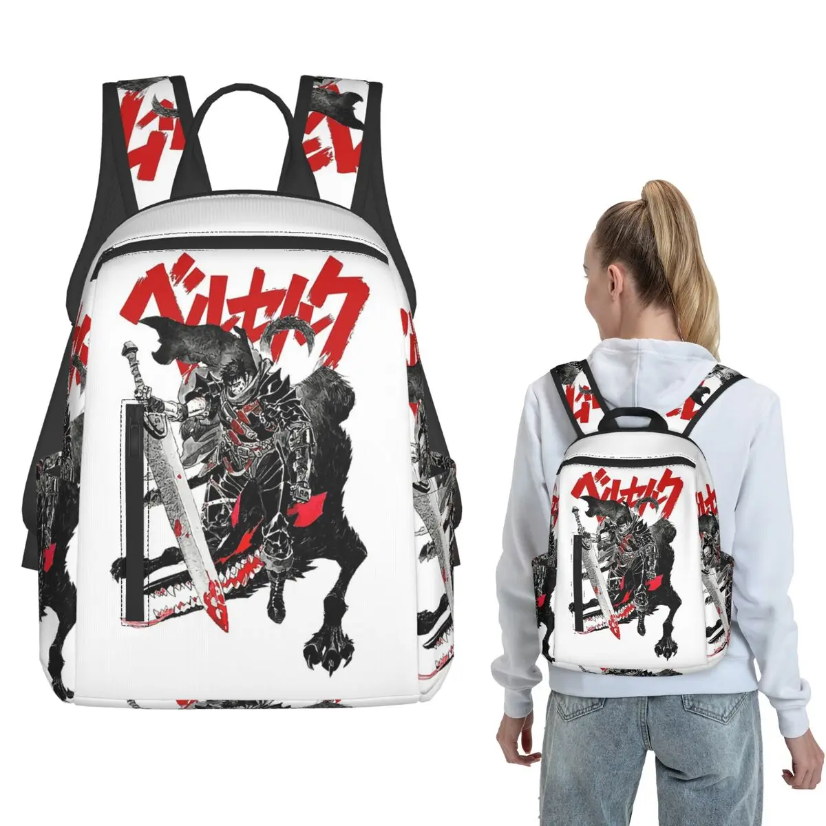 Anime Tame The Beast Backpack Large Capacity Children BookBag School Bag Shoulder Bags for Men Women
Anime Tame The Beast Backpack Large Capacity Children BookBag School Bag Shoulder Bags for Men Women