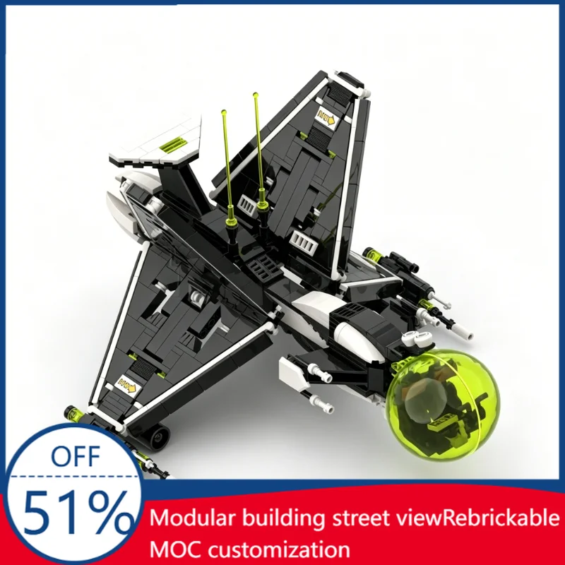 NEW 656 PCS Allied Avenger 6887 Remake Sci-Fi Space Ship MOC Creative Building Blocks DIY Assembly Educational Toy Festival Gift
NEW 656 PCS Allied Avenger 6887 Remake Sci-Fi Space Ship MOC Creative Building Blocks DIY Assembly Educational Toy Festival Gift