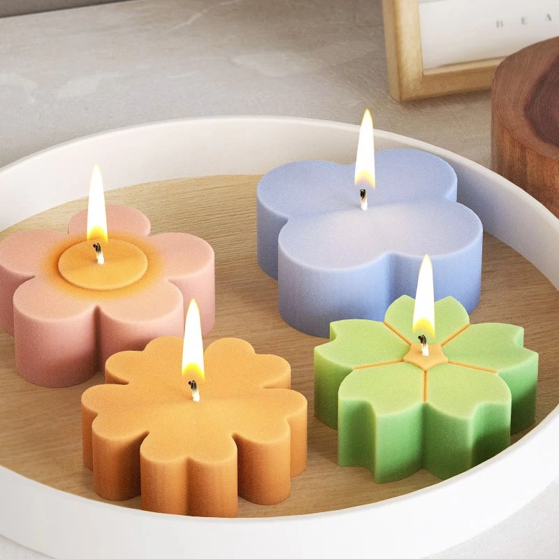 DIY Flower Shape Candle Silicone Mold Handmade Plant Flowers Wax Mould Soap Aromatherapy Ornament Making Wedding Valentine Gifts
DIY Flower Shape Candle Silicone Mold Handmade Plant Flowers Wax Mould Soap Aromatherapy Ornament Making Wedding Valentine Gifts