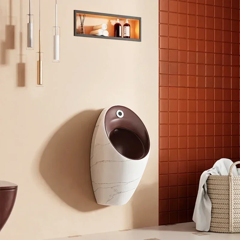 Retro wall-mounted urinal villa personalized color urinal small apartment bathroom wall-mounted urinal
Retro wall-mounted urinal villa personalized color urinal small apartment bathroom wall-mounted urinal