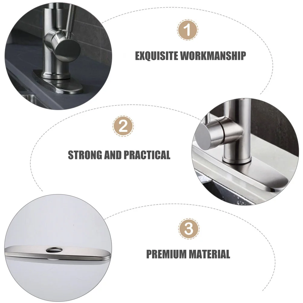2 шт., 8-дюймовая пластина для смесителя, крышка для отверстия для кухонной раковины из нержавеющей стали, гальванический кран, накладка, современный декоративный аксессуар для раковины
2 шт., 8-дюймовая пластина для смесителя, крышка для отверстия для кухонной раковины из нержавеющей стали, гальванический кран, накладка, современный декоративный аксессуар для раковины