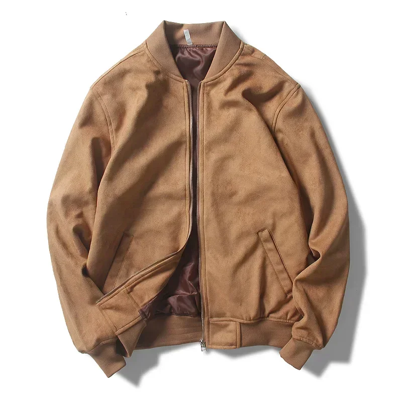 Winter Thick Men Crop Zip Up Coat Flight Suit Vintage Bomber Jacket Oversize Mens Suede Fabric Flight Jacket Khaki Short Top 3XL
Winter Thick Men Crop Zip Up Coat Flight Suit Vintage Bomber Jacket Oversize Mens Suede Fabric Flight Jacket Khaki Short Top 3XL