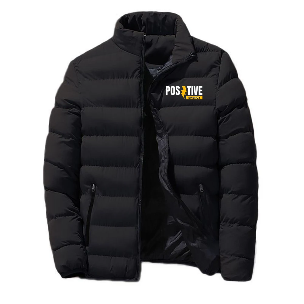 2026 Men's Solid Color Eye-catching Coat Hoodies Positive Graphic Logo Print Stand Collar Windproof Warm Cotton-padded Jacket
2026 Men's Solid Color Eye-catching Coat Hoodies Positive Graphic Logo Print Stand Collar Windproof Warm Cotton-padded Jacket