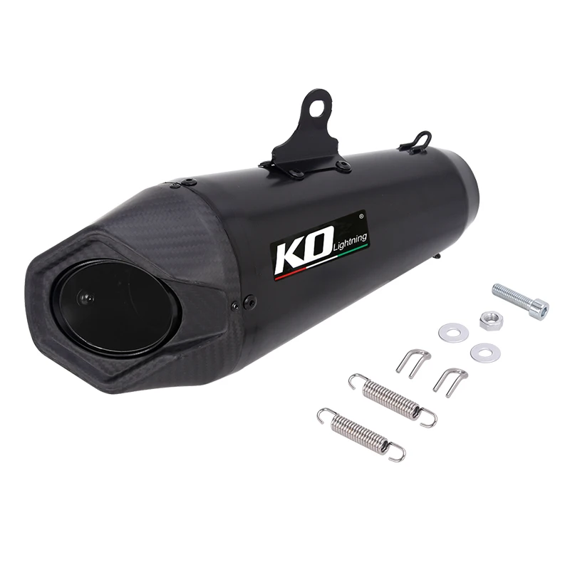 2" Universal Exhaust Tips Motorcycle Muffler Tips Black Carbon End Can High Quality Slip on 51mm Link Pipe Kolightning
2" Universal Exhaust Tips Motorcycle Muffler Tips Black Carbon End Can High Quality Slip on 51mm Link Pipe Kolightning