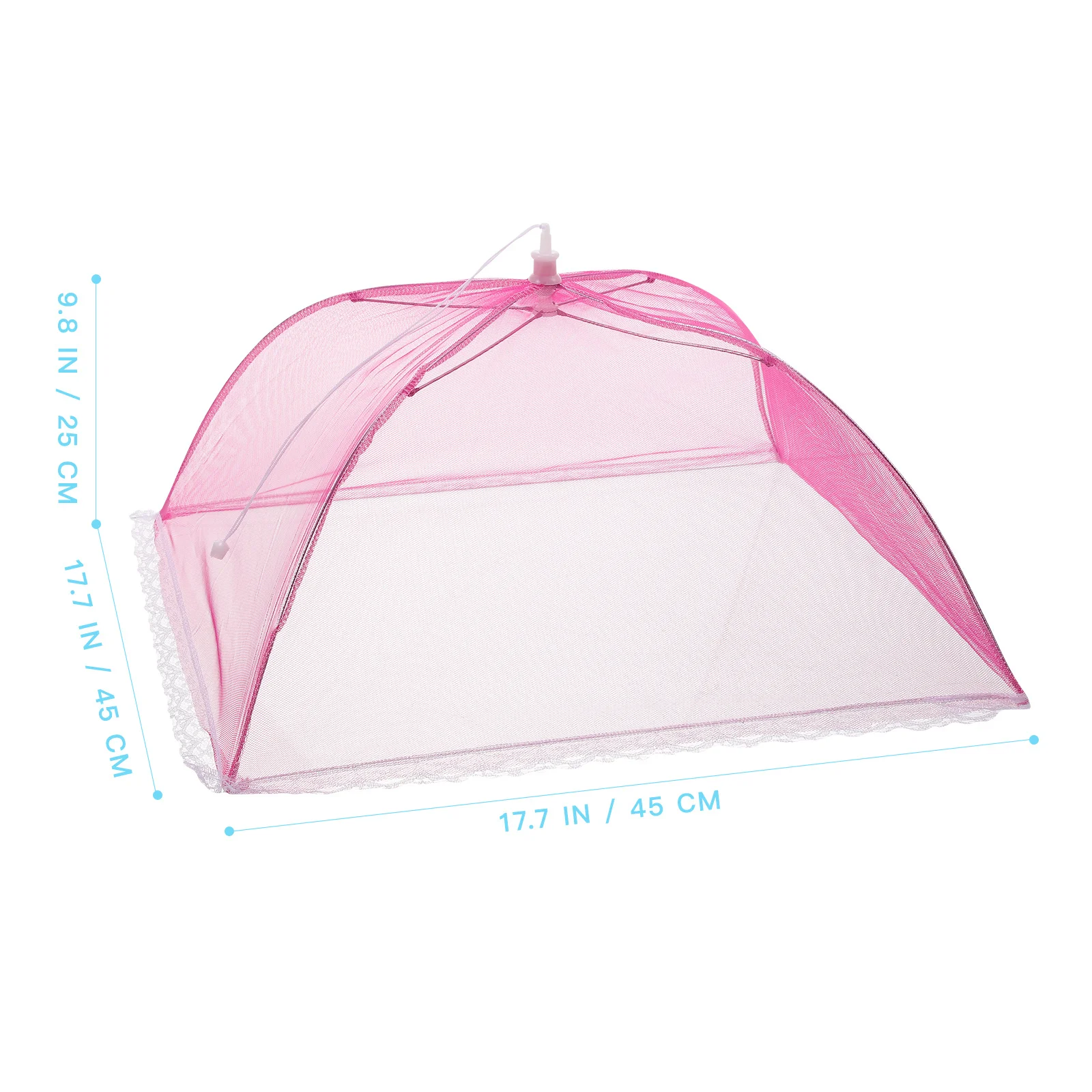 6pcs 17 Inch Outdoor Mesh Food Covers For Bbq Picnic Camping Dust Insect Protection Reusable Stable Food Tent Ventilation
6pcs 17 Inch Outdoor Mesh Food Covers For Bbq Picnic Camping Dust Insect Protection Reusable Stable Food Tent Ventilation