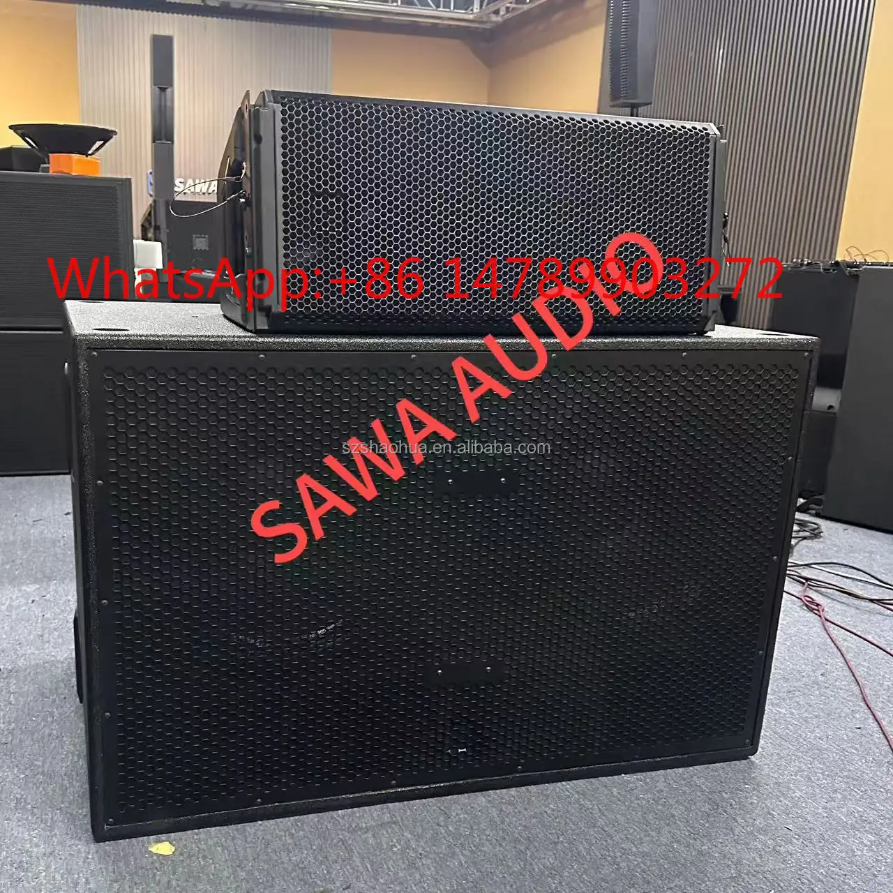 Fest SUB8006-AS Dual18"Active Subwoofer2500WRMS DSP137dB Stage DJ Bass Loudspeaker
Fest SUB8006-AS Dual18"Active Subwoofer2500WRMS DSP137dB Stage DJ Bass Loudspeaker