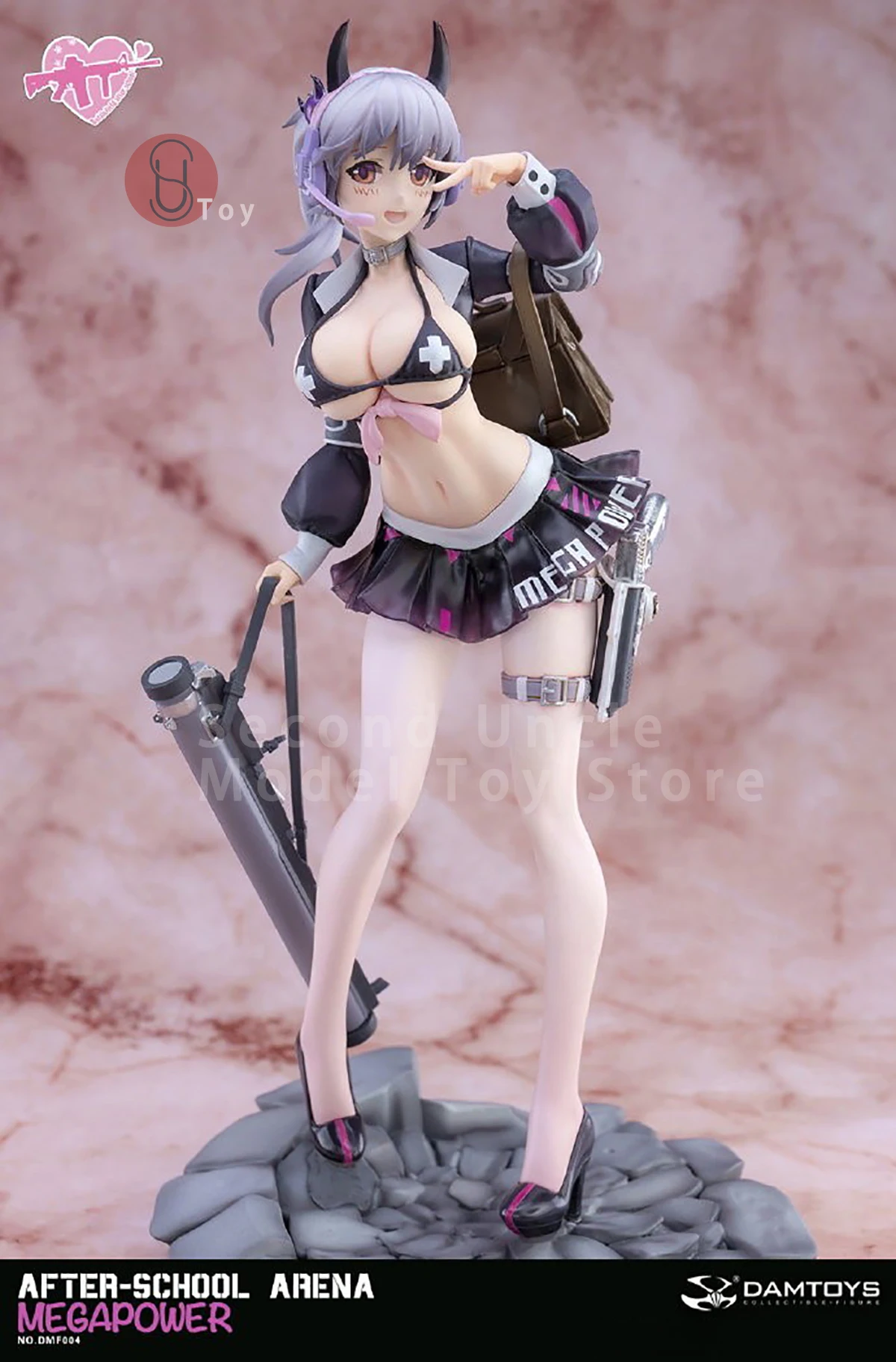 Original DAMTOYS DAM DMF004 After School Arena Fourth Shot Mega Power Anime girl Action figure Collectible Model Toys
Original DAMTOYS DAM DMF004 After School Arena Fourth Shot Mega Power Anime girl Action figure Collectible Model Toys