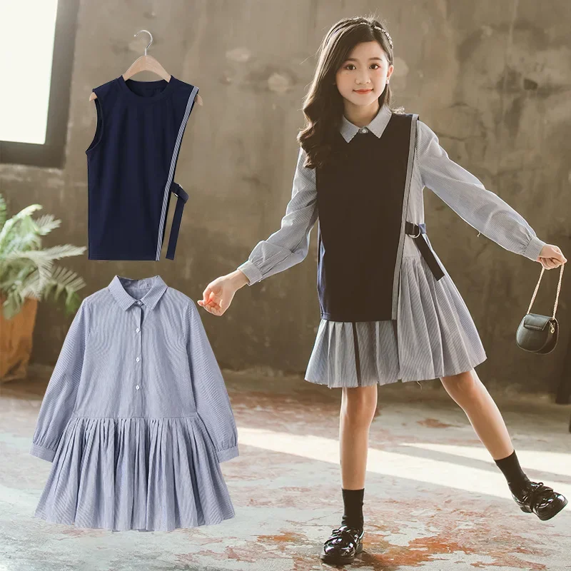Korean Children's Clothing 2024 Summer Teenager Girl Dress long Sleeve Dresses Junior Girl One-piece Dress Toddler Girl Dresses
Korean Children's Clothing 2024 Summer Teenager Girl Dress long Sleeve Dresses Junior Girl One-piece Dress Toddler Girl Dresses