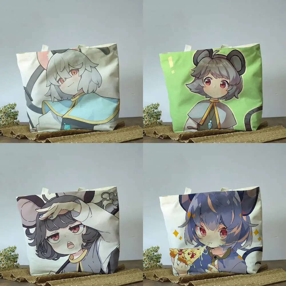 Nazrin TOUHOU Project Cute Plain Beige Cotton Polyester Canvas Shoulder Bag for Grocery & Travel
Nazrin TOUHOU Project Cute Plain Beige Cotton Polyester Canvas Shoulder Bag for Grocery & Travel