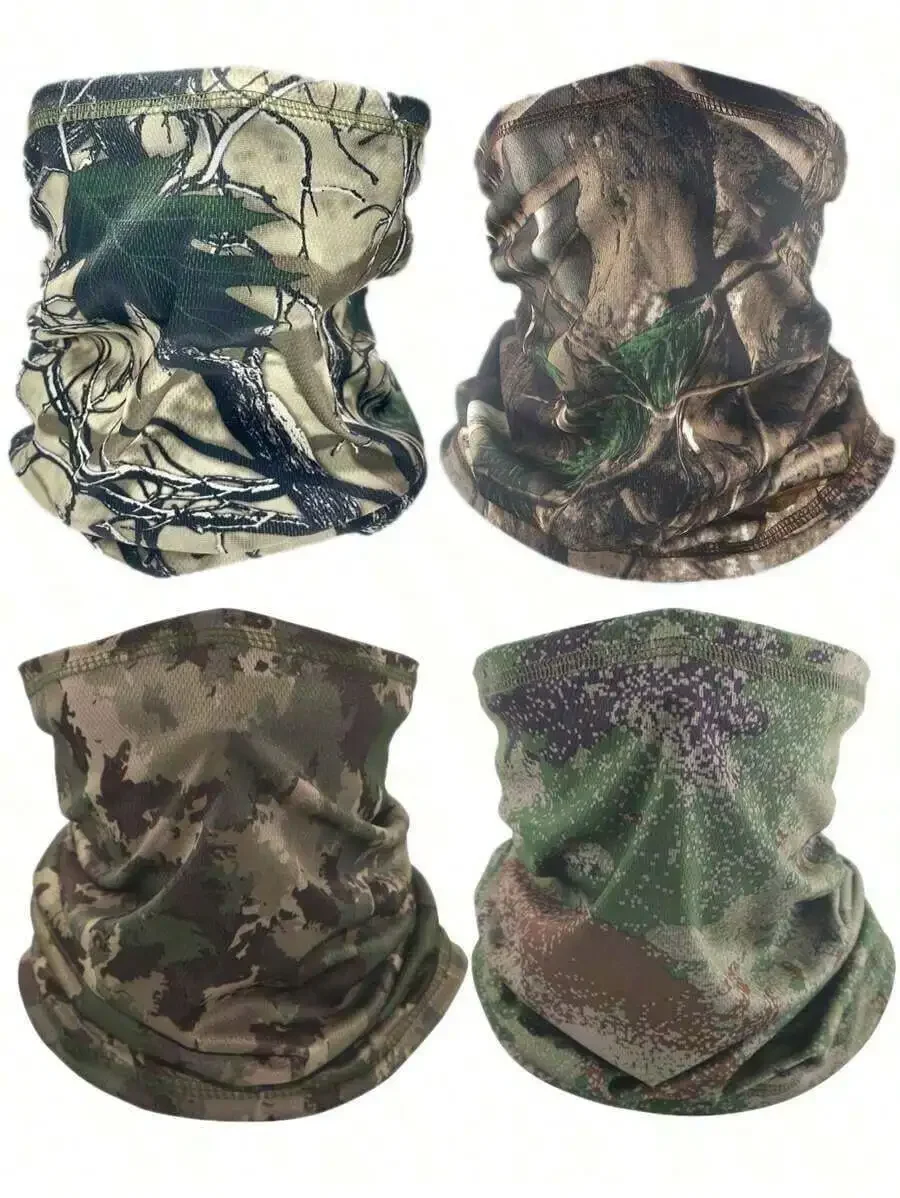 4pcs Multifunctional Camo Neck Gaiter Sunscreen Face Mask Breathable Quick Dry Scarf For Cycling Motorcycle
4pcs Multifunctional Camo Neck Gaiter Sunscreen Face Mask Breathable Quick Dry Scarf For Cycling Motorcycle