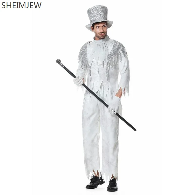 Halloween Magician Cosplay Costume Mad Hatter Circus Holiday Party Stage Performance Costumes Magician With Hat Gloves Tie Suits
Halloween Magician Cosplay Costume Mad Hatter Circus Holiday Party Stage Performance Costumes Magician With Hat Gloves Tie Suits
