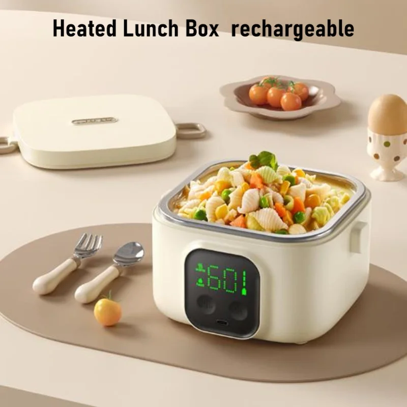 Electric Lunch Box 500ML 304 Stainless Steel Fast Heating Insulated Portable Food Container USB Rechargeable Warmer For Home&Car
Electric Lunch Box 500ML 304 Stainless Steel Fast Heating Insulated Portable Food Container USB Rechargeable Warmer For Home&Car