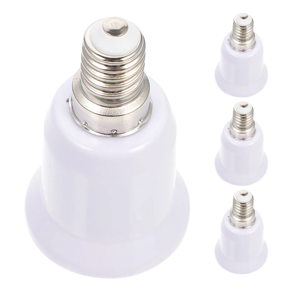 4pcs Lamp Head Extension E27 to E14 Converter Plastic Light Bulb Socket Adapter for Home Office Hotel Restaurant
4pcs Lamp Head Extension E27 to E14 Converter Plastic Light Bulb Socket Adapter for Home Office Hotel Restaurant