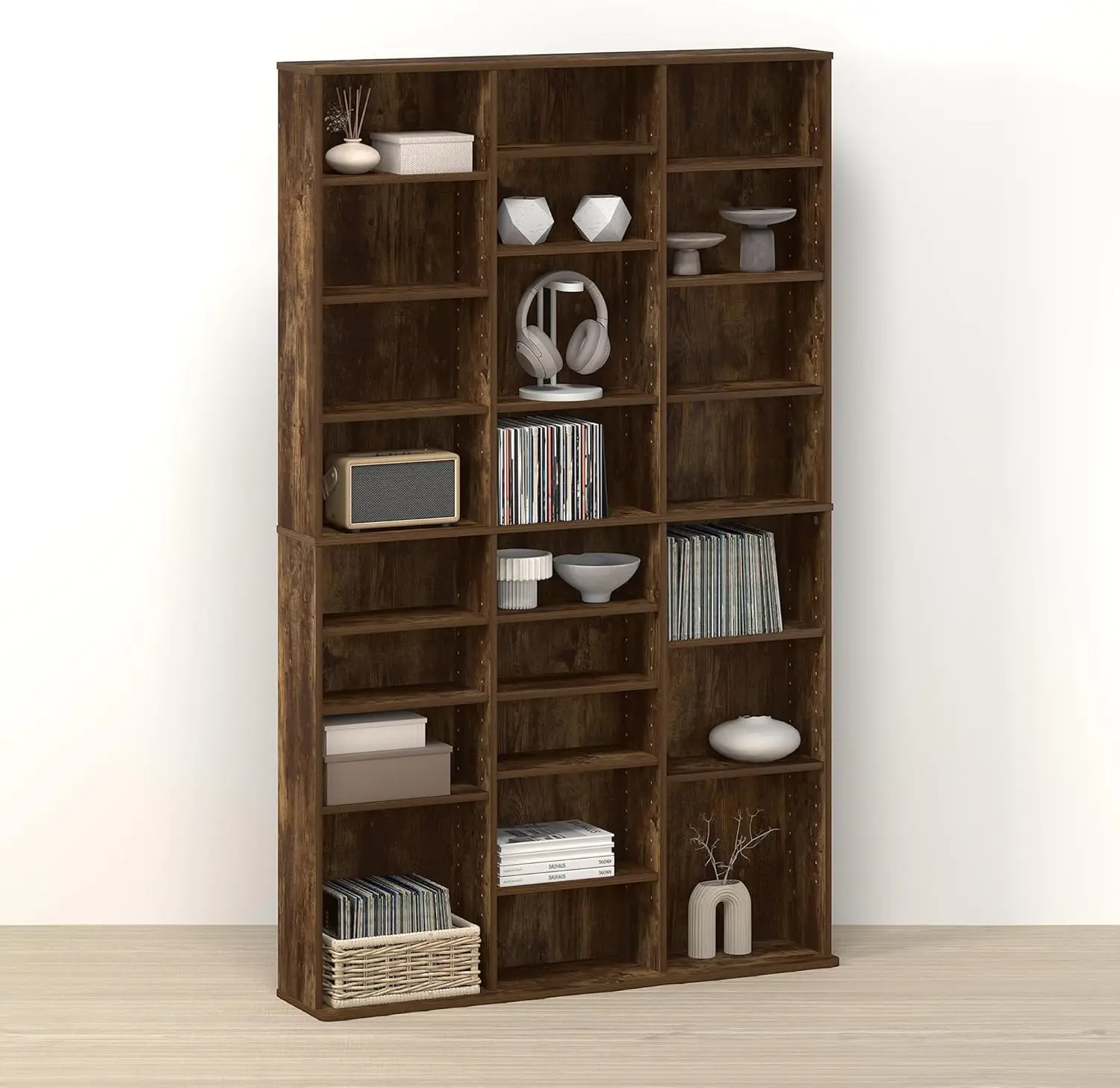 24 Shelf Dvd Storage Tower Adjustable Cd Rack Slim Media Shelf Organizer Cabinet For Living Room Bedroom Game Room
24 Shelf Dvd Storage Tower Adjustable Cd Rack Slim Media Shelf Organizer Cabinet For Living Room Bedroom Game Room