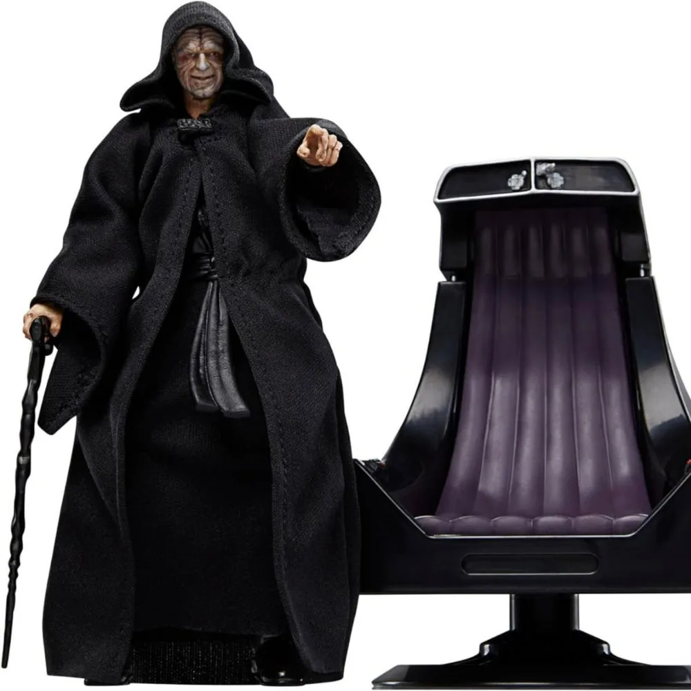 Spot Hasbro Star Wars, Sith Emperor Palpatine, Throne Deluxe Edition 6-inch Movable Figure
Spot Hasbro Star Wars, Sith Emperor Palpatine, Throne Deluxe Edition 6-inch Movable Figure