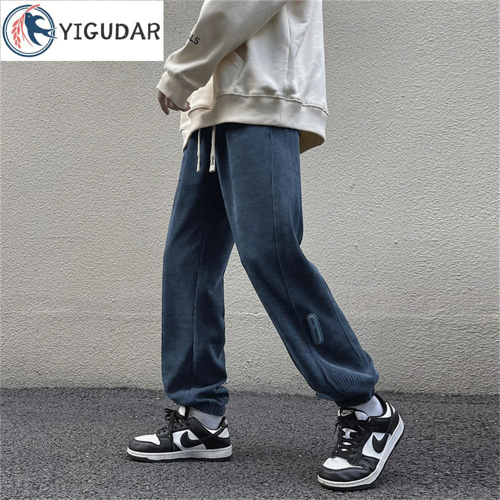 Corduroy casual pants men Men's New Straight Cargo Pants Casual Fashion Solid Color Loose Pants Trend Full-length Leg Pants
Corduroy casual pants men Men's New Straight Cargo Pants Casual Fashion Solid Color Loose Pants Trend Full-length Leg Pants