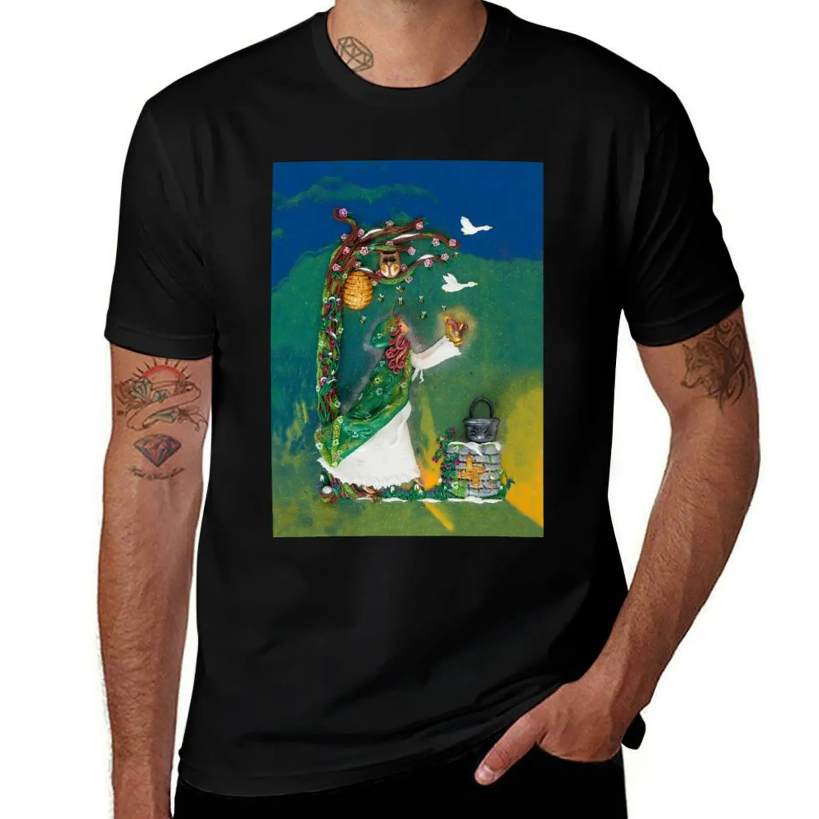 Brigid Goddess of Fire T-Shirt funny t shirts man t shirt men 100% cotton luxury brand T-Shirt
Brigid Goddess of Fire T-Shirt funny t shirts man t shirt men 100% cotton luxury brand T-Shirt