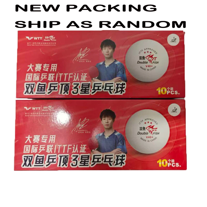 Original double fish V40+ 3 stars table tennis balls ABS polymer balls has seam new material wholesales total 20balls wihte
Original double fish V40+ 3 stars table tennis balls ABS polymer balls has seam new material wholesales total 20balls wihte