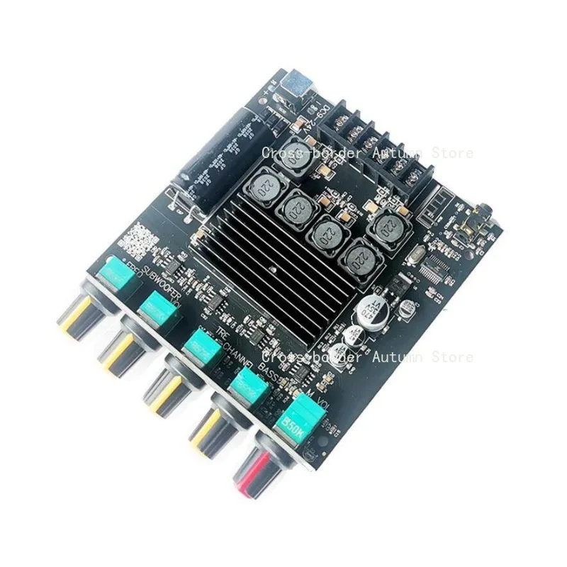 12-24V 2.1 Channel Digital Amplifier Board Bluetooth 5.0 Heavy Bass Subwoofer Module
12-24V 2.1 Channel Digital Amplifier Board Bluetooth 5.0 Heavy Bass Subwoofer Module