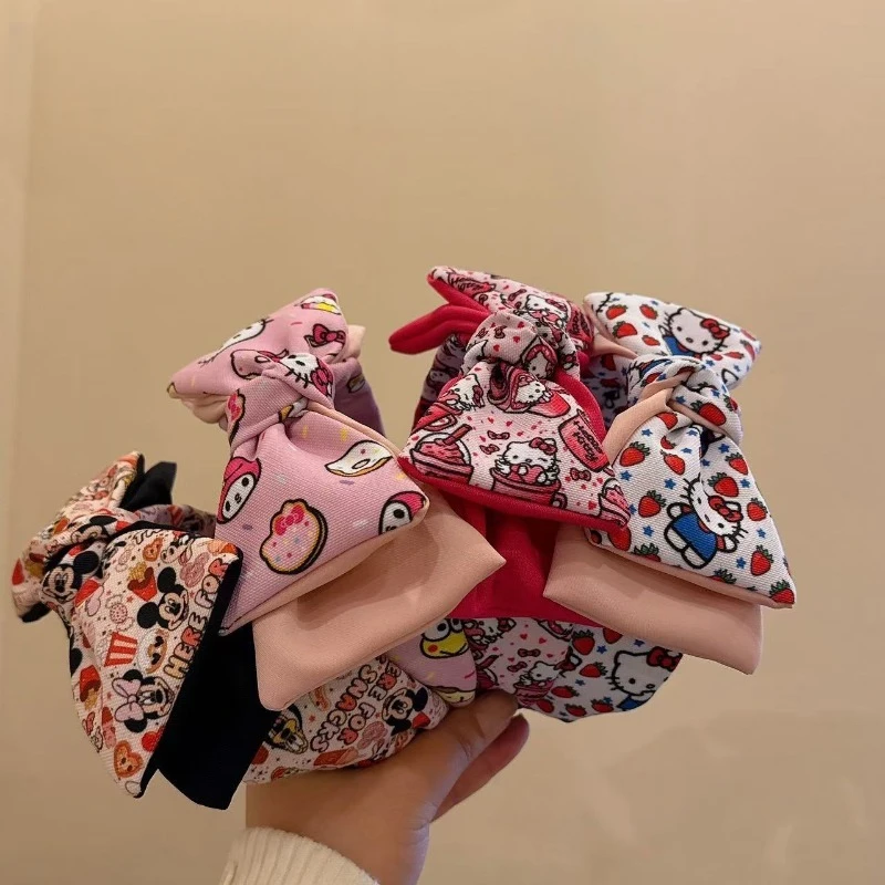 New Sanrio Kuromi My Melody Cinnamoroll Hello Kitty Cat Ear Headband - Cute Kids/Girls Hair Accessories, Perfect Gift for Fans!
New Sanrio Kuromi My Melody Cinnamoroll Hello Kitty Cat Ear Headband - Cute Kids/Girls Hair Accessories, Perfect Gift for Fans!