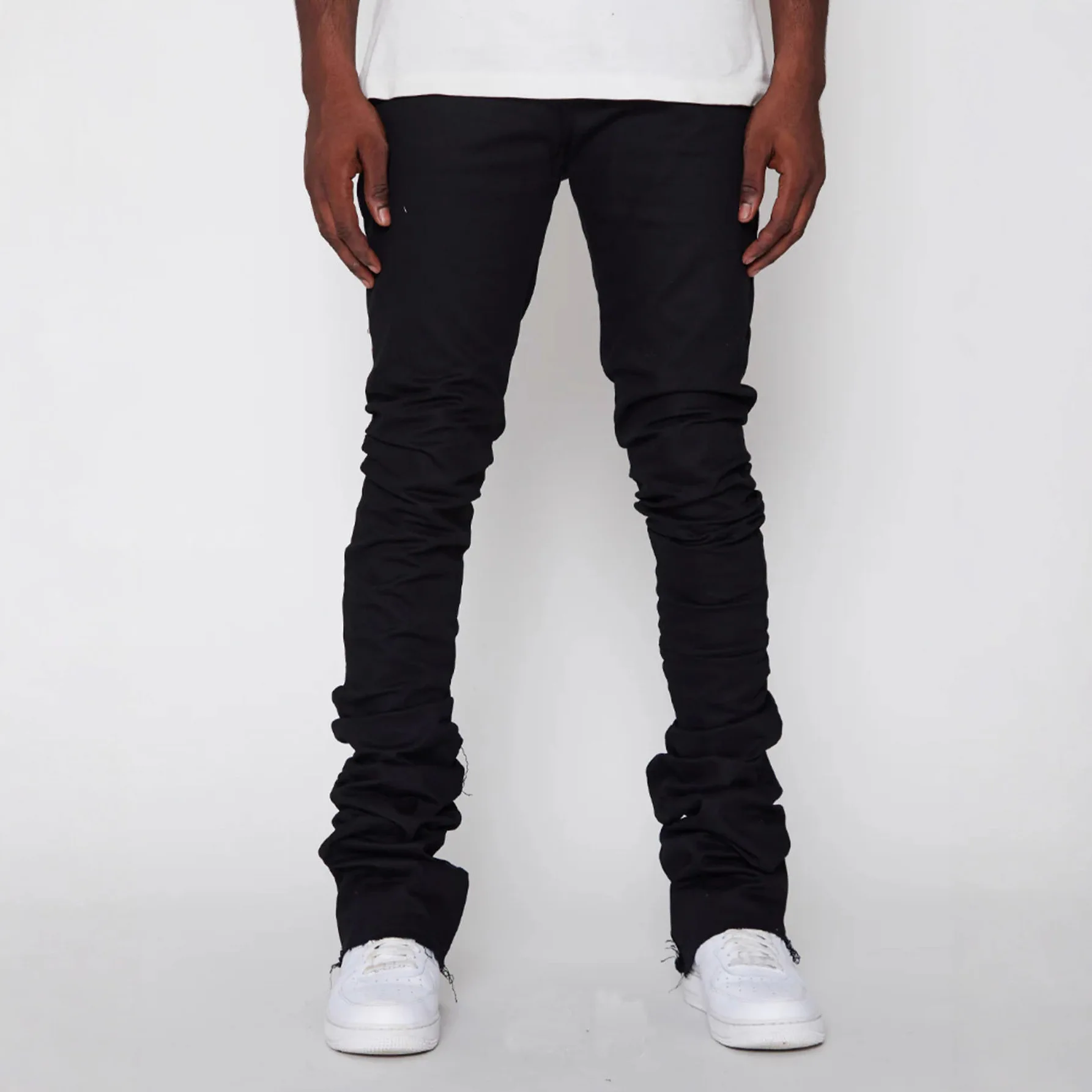 2026 Men Denim Pants New Straight Fit Elastic Patches Street Fashion Desin Casual Stacked Long Jeans Men
2026 Men Denim Pants New Straight Fit Elastic Patches Street Fashion Desin Casual Stacked Long Jeans Men