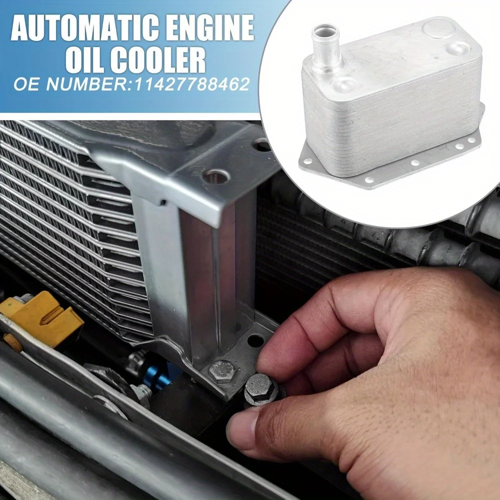 Автоматический охладитель моторного масла №11427788462, теплообменник трансмиссии, масляный радиатор для BMW X5 E70, X6 E71, X3 E83
Автоматический охладитель моторного масла №11427788462, теплообменник трансмиссии, масляный радиатор для BMW X5 E70, X6 E71, X3 E83