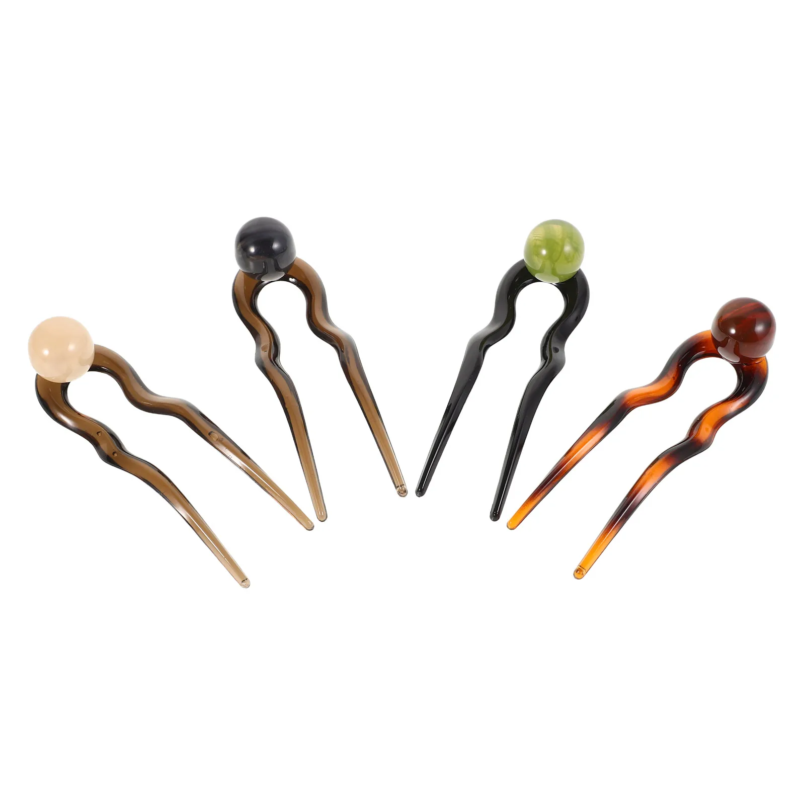 4pcs Hairpin Caramel Dark Gray Beige Green Vintage U-Shaped Pearl Decorative Accessories Hair Bun Marker Elegant Hairstyle
4pcs Hairpin Caramel Dark Gray Beige Green Vintage U-Shaped Pearl Decorative Accessories Hair Bun Marker Elegant Hairstyle