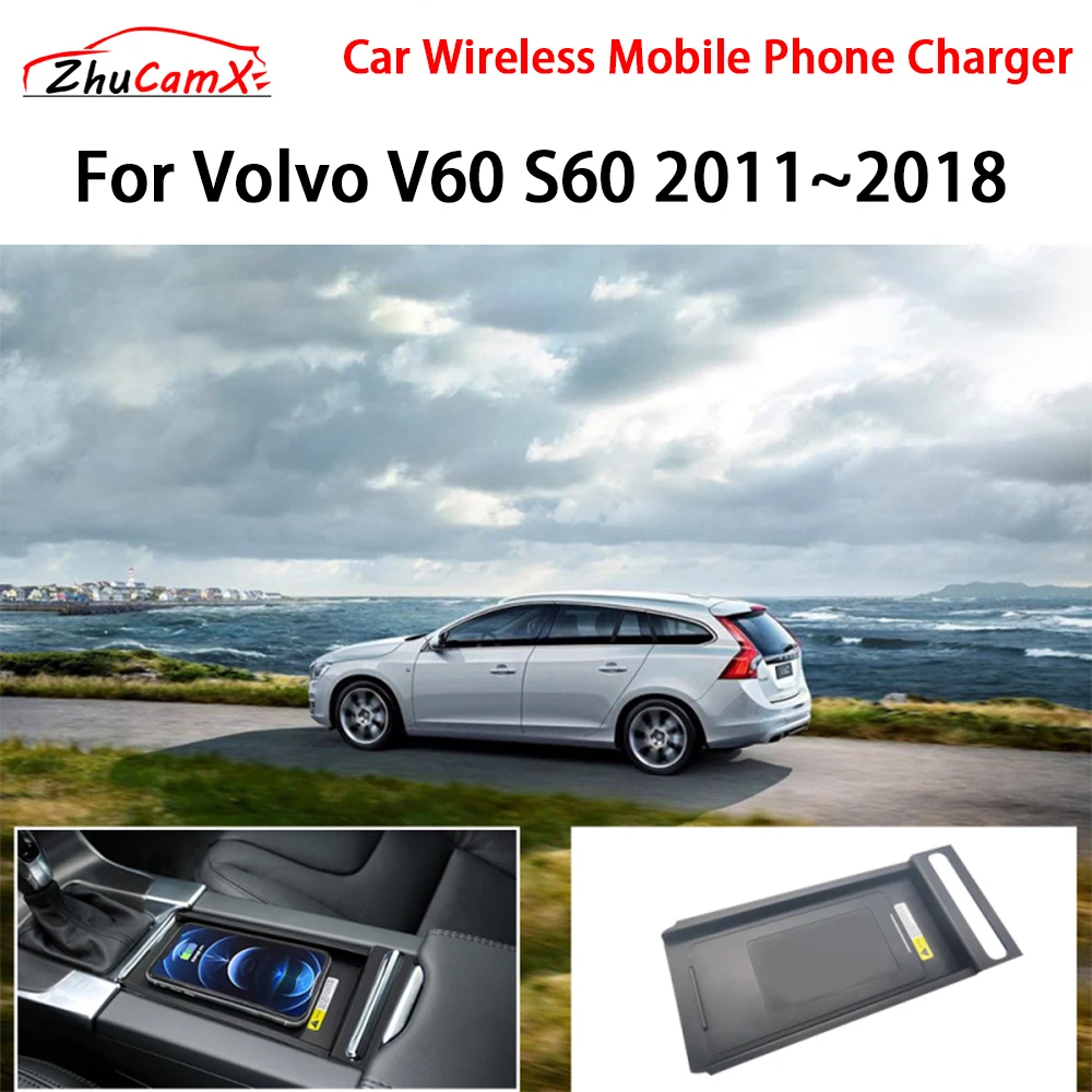 Car Wireless Mobile Phone Charger Center Console Storage QI 18W iPhone fast charge for Volvo V60 S60 2011–2018
Car Wireless Mobile Phone Charger Center Console Storage QI 18W iPhone fast charge for Volvo V60 S60 2011–2018