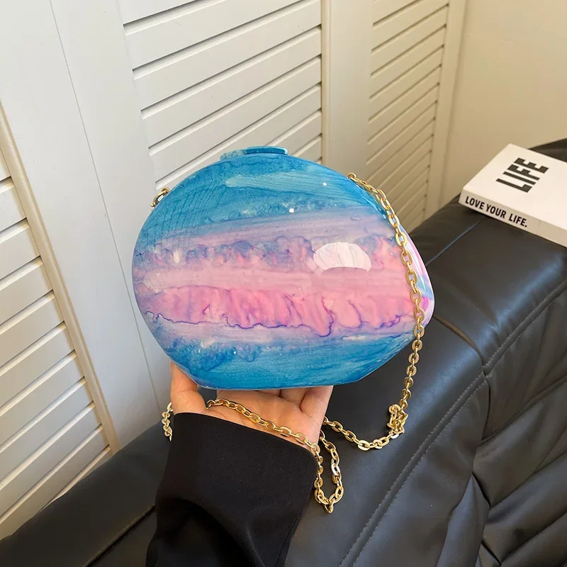 Candy Color Acrylic Shell Bags for Women Luxury Designer Evening Bag Clutch Purses and Handbags Sling Shoulder Crossbody Bag New
Candy Color Acrylic Shell Bags for Women Luxury Designer Evening Bag Clutch Purses and Handbags Sling Shoulder Crossbody Bag New