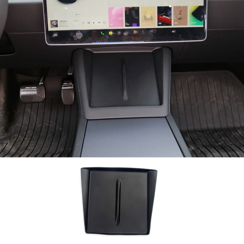 Для Tesla Model 3 Highland 2024, беспроводное зарядное устройство на центральной консоли, противоскользящий силиконовый коврик, аксессуары для интерьера
Для Tesla Model 3 Highland 2024, беспроводное зарядное устройство на центральной консоли, противоскользящий силиконовый коврик, аксессуары для интерьера
