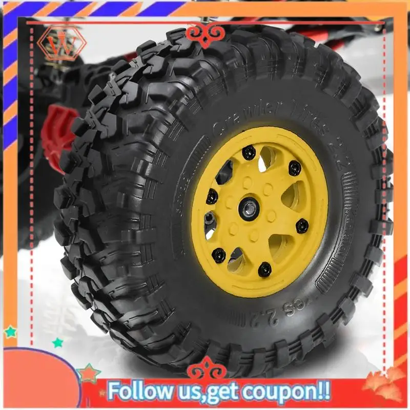 Durable 135Mm Metal 2.2Inch Beadlock Wheel Rim Tire Set For 1/10 RC Crawler Car Axial SCX10 Wraith RR10 Capra TRX4 YK4082
Durable 135Mm Metal 2.2Inch Beadlock Wheel Rim Tire Set For 1/10 RC Crawler Car Axial SCX10 Wraith RR10 Capra TRX4 YK4082