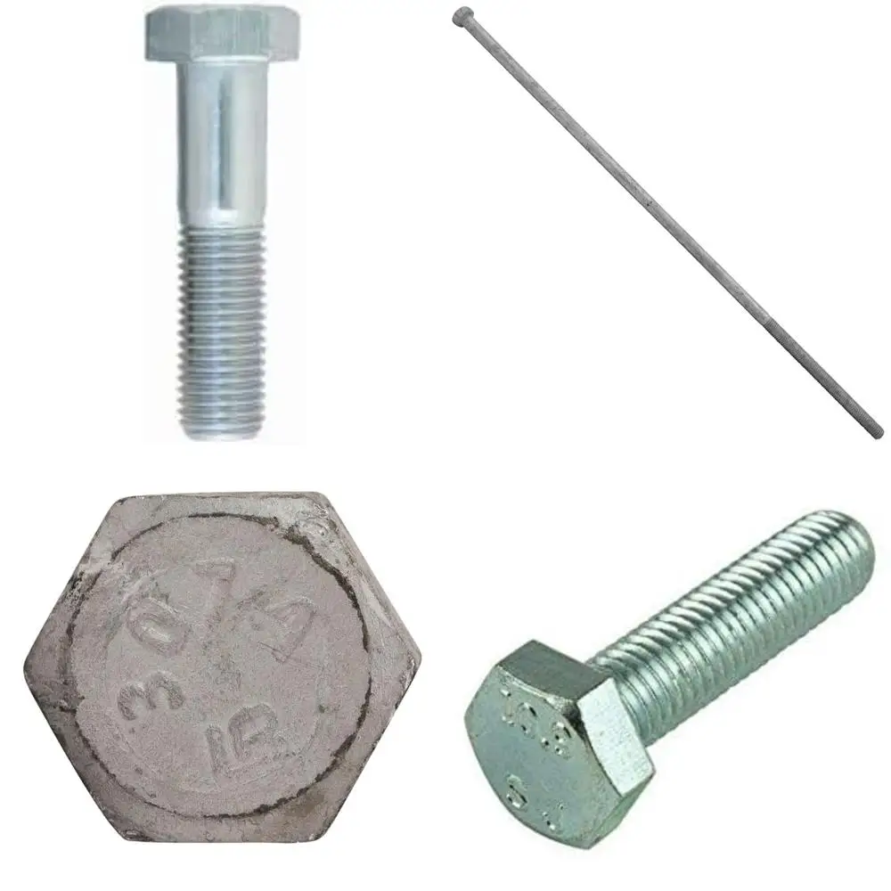 Оцинкованные винты с шестигранной головкой с крупной резьбой, класс 8,8, M8-1,25 x 90 мм, 50 шт., частичная резьба с длина резьбы 2,25
Оцинкованные винты с шестигранной головкой с крупной резьбой, класс 8,8, M8-1,25 x 90 мм, 50 шт., частичная резьба с длина резьбы 2,25