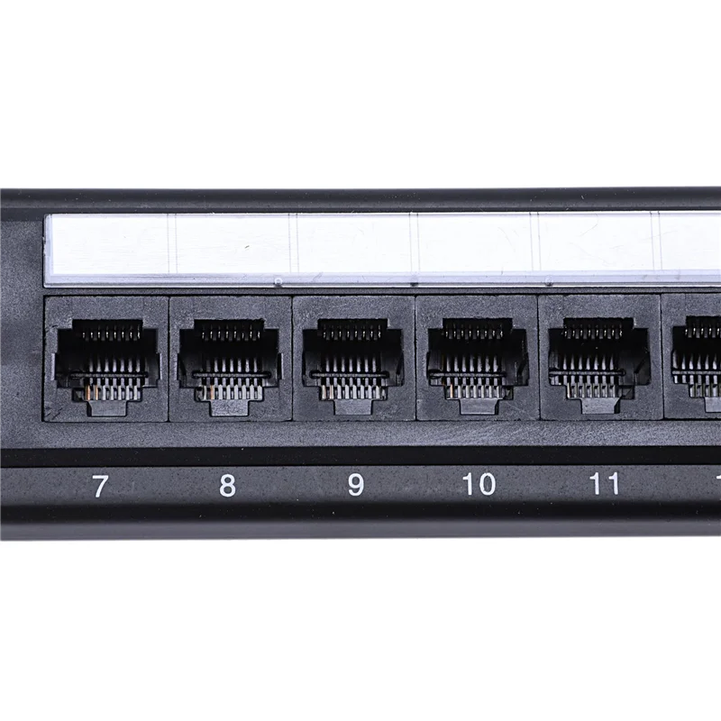 ABGR-2X UTP 24 Port Rj45 Patch Panel Rack Cable Wall Mounted Bracket Connector Rack Tool Ethernet Lan Network Adapter CAT6
ABGR-2X UTP 24 Port Rj45 Patch Panel Rack Cable Wall Mounted Bracket Connector Rack Tool Ethernet Lan Network Adapter CAT6