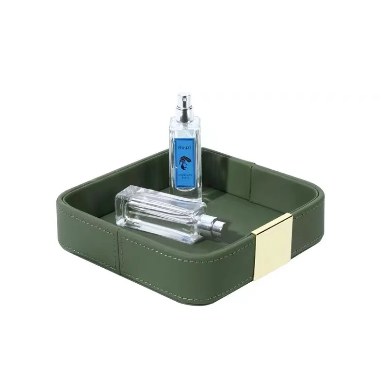 Light luxury PU leather storage portable makeup storage box storage jewelry ring plate entrance keychain miscellaneous tray jewe
Light luxury PU leather storage portable makeup storage box storage jewelry ring plate entrance keychain miscellaneous tray jewe