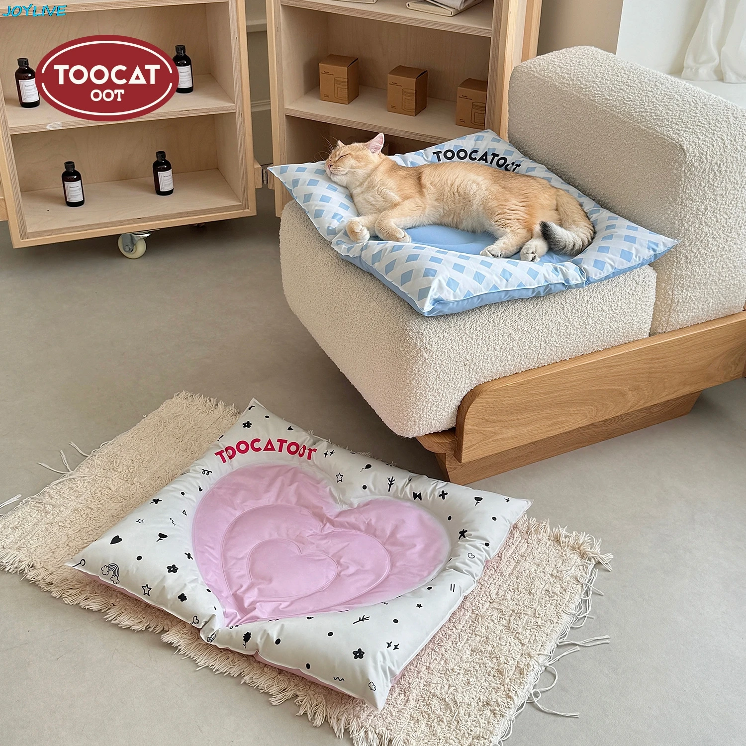 Joylive Pet Ice Mat For Cooling In Summer Cat Mat Cool MATS Ice Beds Dog Beds Sleeping Mat Cool Mat Cat Supplies
Joylive Pet Ice Mat For Cooling In Summer Cat Mat Cool MATS Ice Beds Dog Beds Sleeping Mat Cool Mat Cat Supplies
