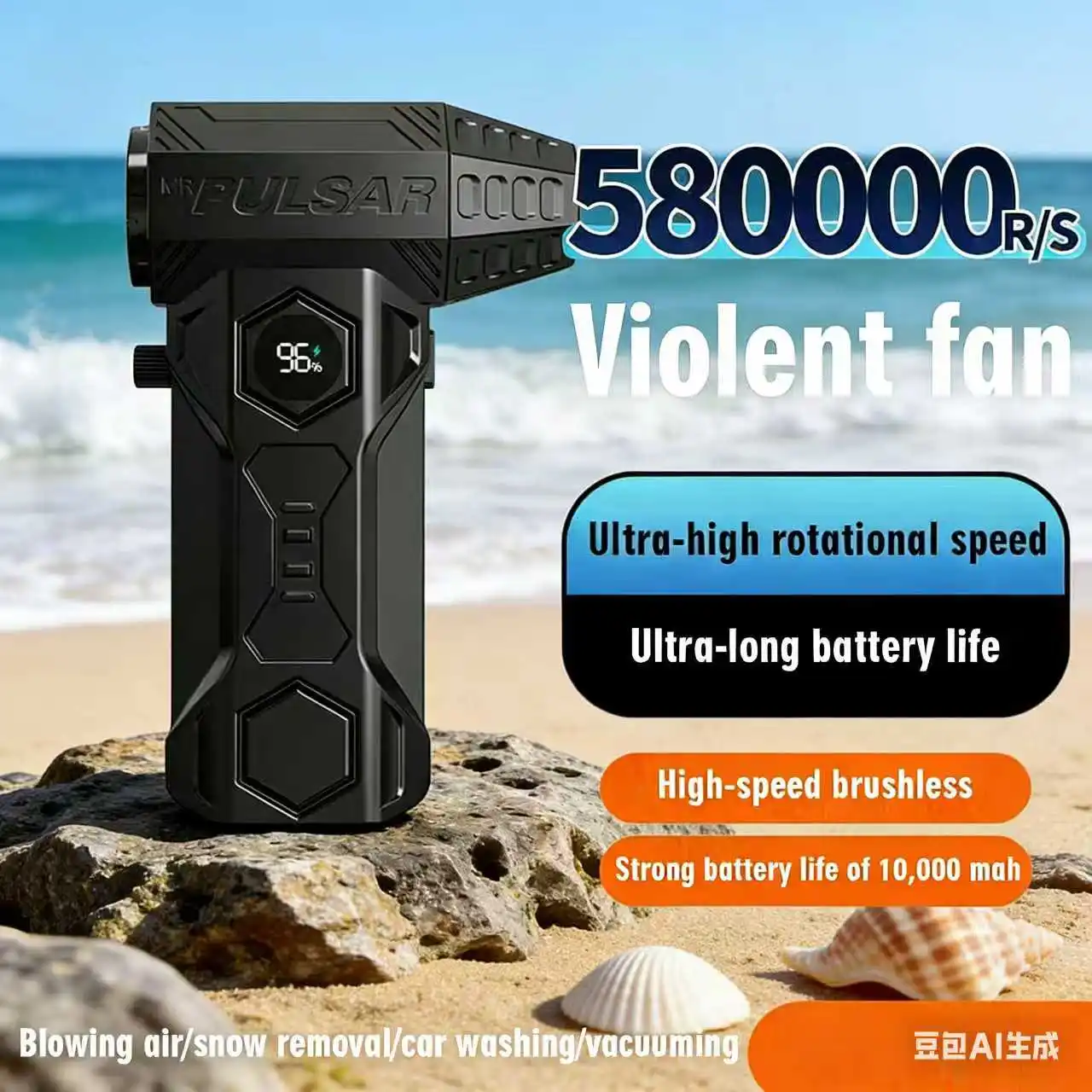 X11Pro Турбоструйный вентилятор 990000 об/мин Мощный воздуходувка Бесщеточный двигатель Турбовентилятор Скорость ветра 75 м/с 10000 мАч сильный бриз
X11Pro Турбоструйный вентилятор 990000 об/мин Мощный воздуходувка Бесщеточный двигатель Турбовентилятор Скорость ветра 75 м/с 10000 мАч сильный бриз