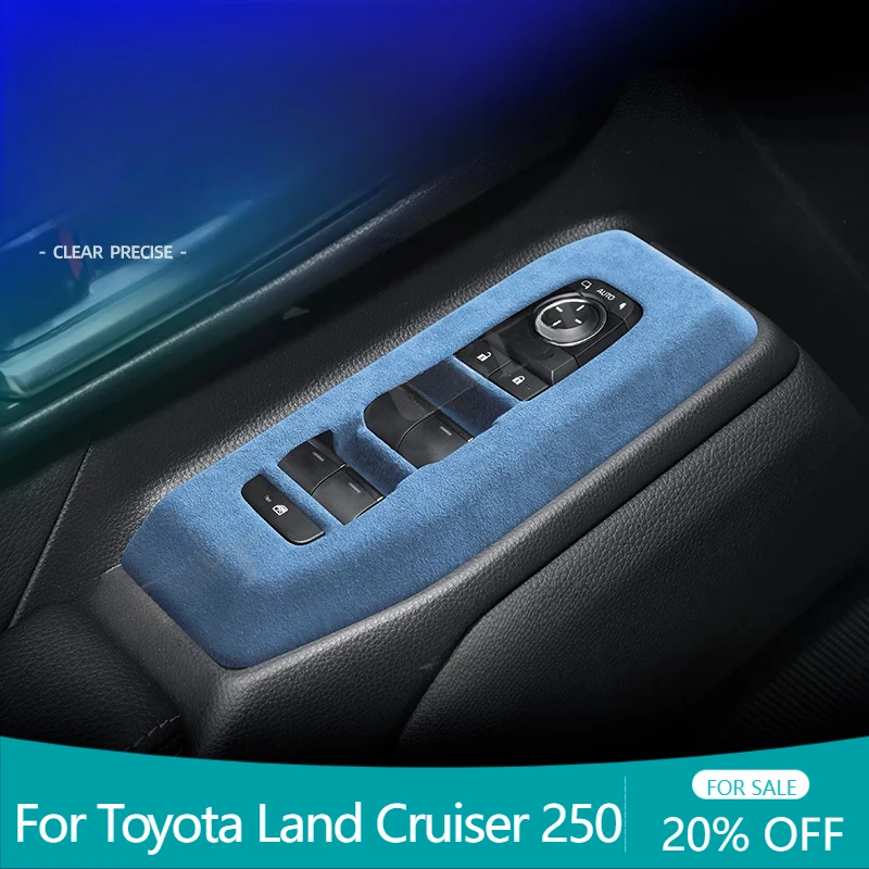 4 шт. верхняя замшевая панель управления для окон, декоративная дверная защитная наклейка для Toyota Land Cruiser 250 2024 Prado LC250 2025
4 шт. верхняя замшевая панель управления для окон, декоративная дверная защитная наклейка для Toyota Land Cruiser 250 2024 Prado LC250 2025