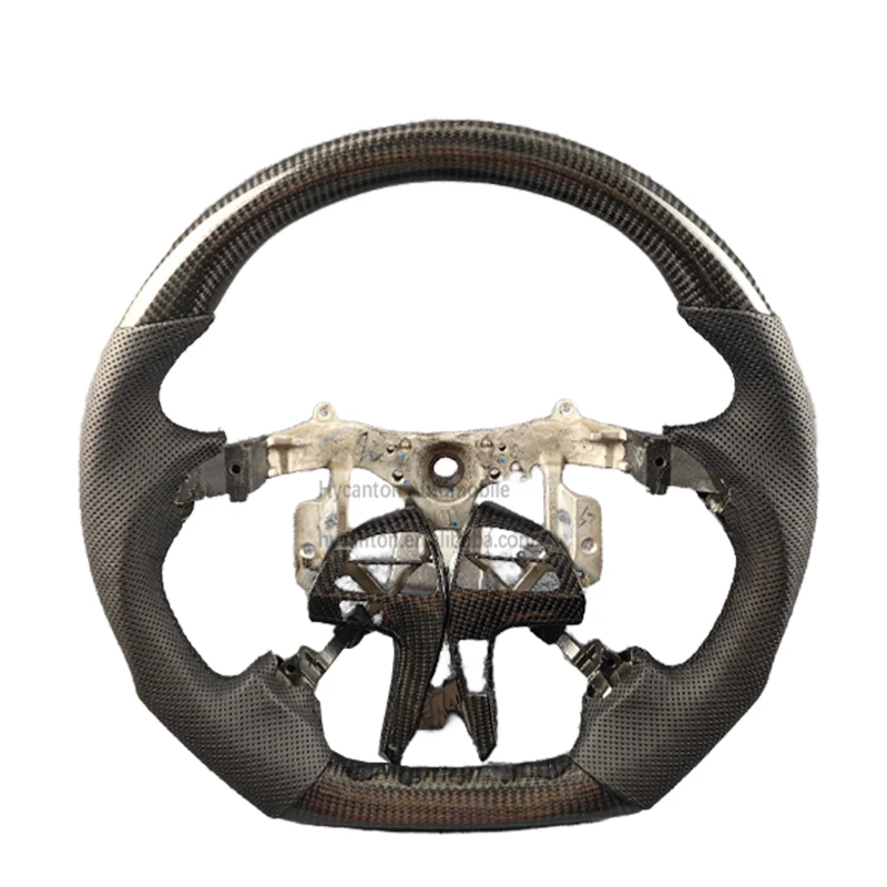 Высокое качество, хит продаж, перфорированный кожаный руль из углеродного волокна для Toyota Highlander, руль автомобиля
Высокое качество, хит продаж, перфорированный кожаный руль из углеродного волокна для Toyota Highlander, руль автомобиля